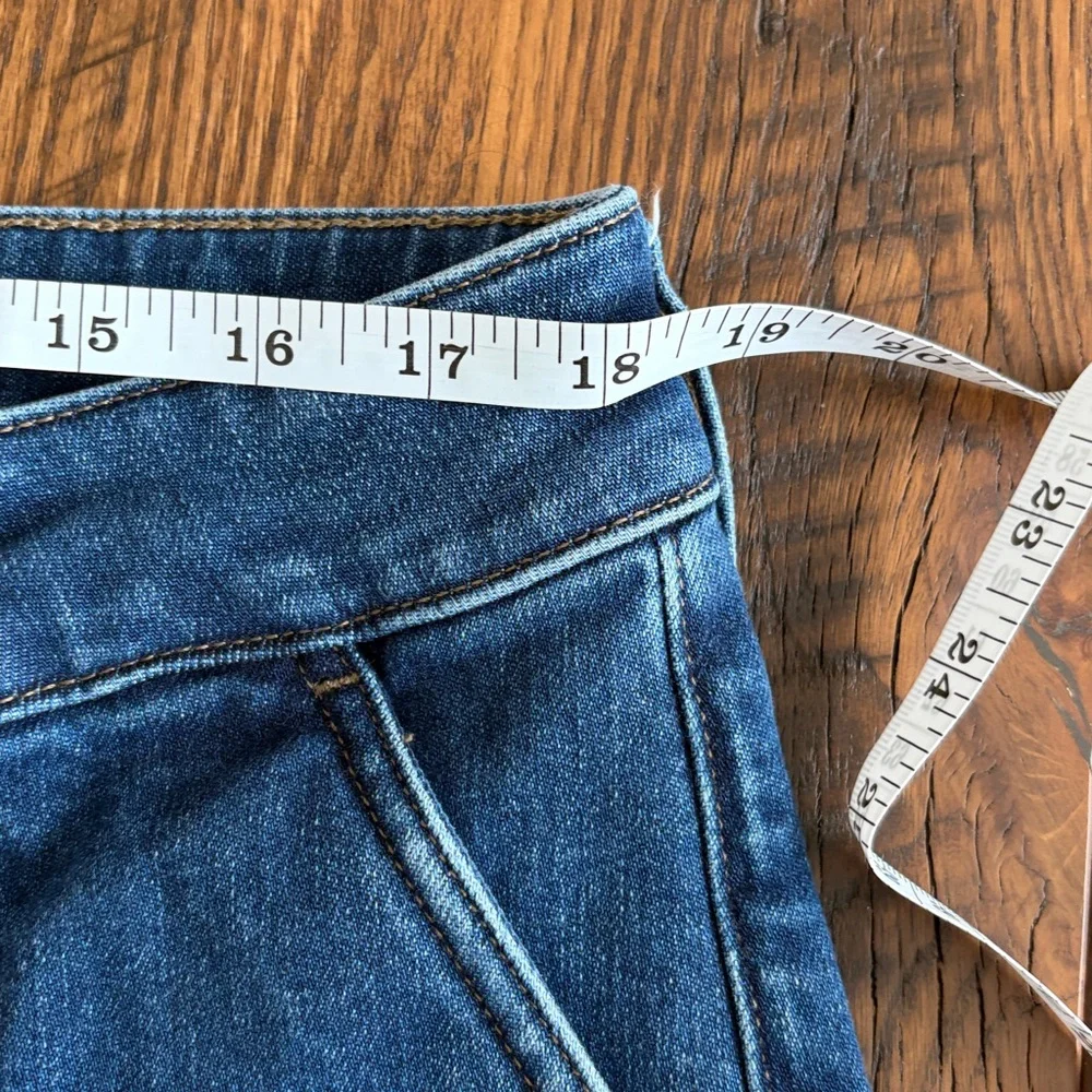 J. Crew Dark Blue Flare Jeans - Picture 6 of 7